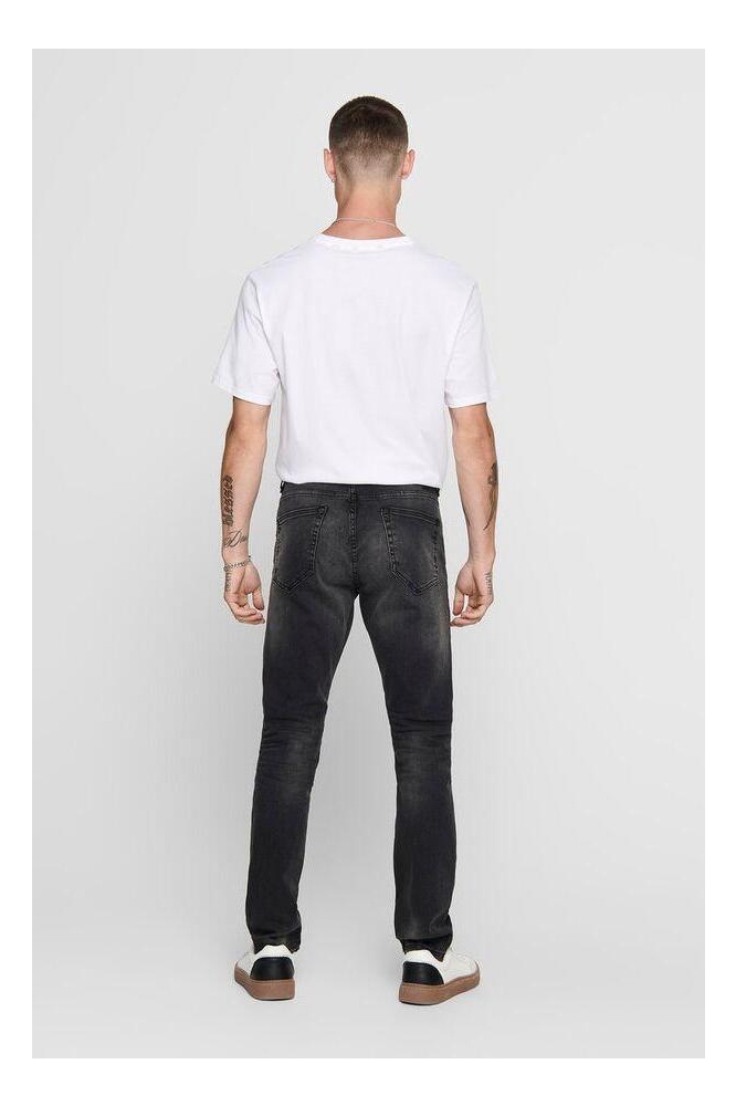 onsLOOM BLACK WASHED DCC 0447 NOOS 22010447 Black Denim